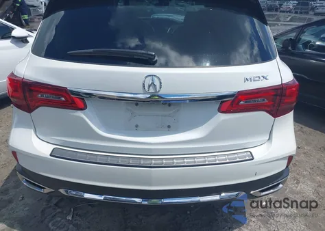 2018 Acura Mdx Technology Package Acurawatch Plus Pkg from USA, damaged, VIN 5J8YD3H58JL009166